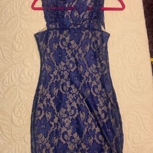 Gamiss Lace Mini Dress